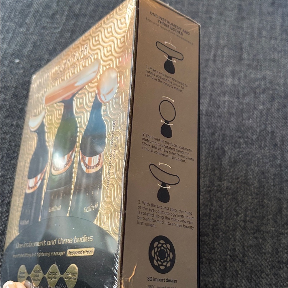 GuShiYuta Anti-Aging Neck/Eye/Facial Lifting & Tightening Massager BNIB/SEALED - Picture 5 of 7